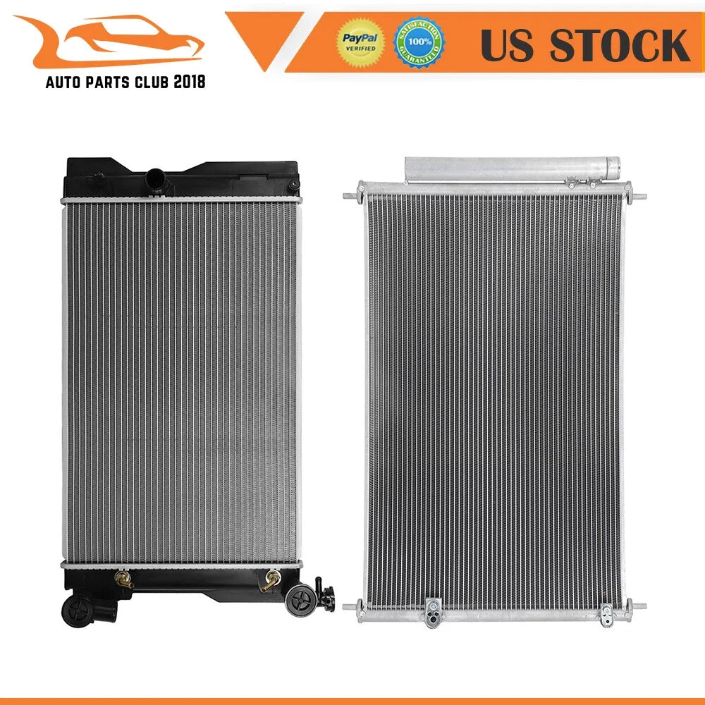 Radiator and AC Condenser for Toyota Corolla (2009–2015)