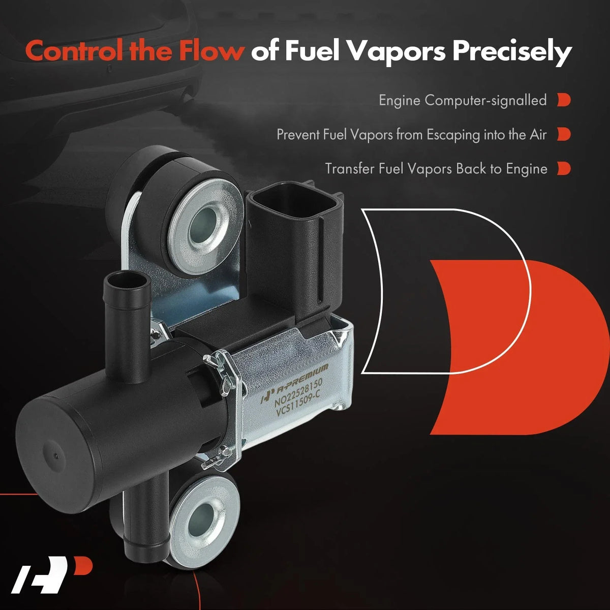 Vapor Canister Purge Valve (2007-2017) for Nissan Altima Rogue Sentra