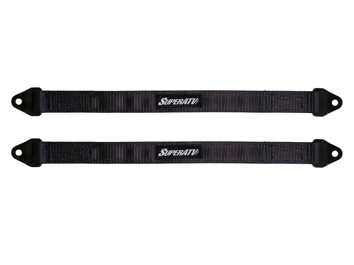 Front Nylon Straps for Polaris RZR XP 1000 (2014–2023) - 7000 lbs Capacity