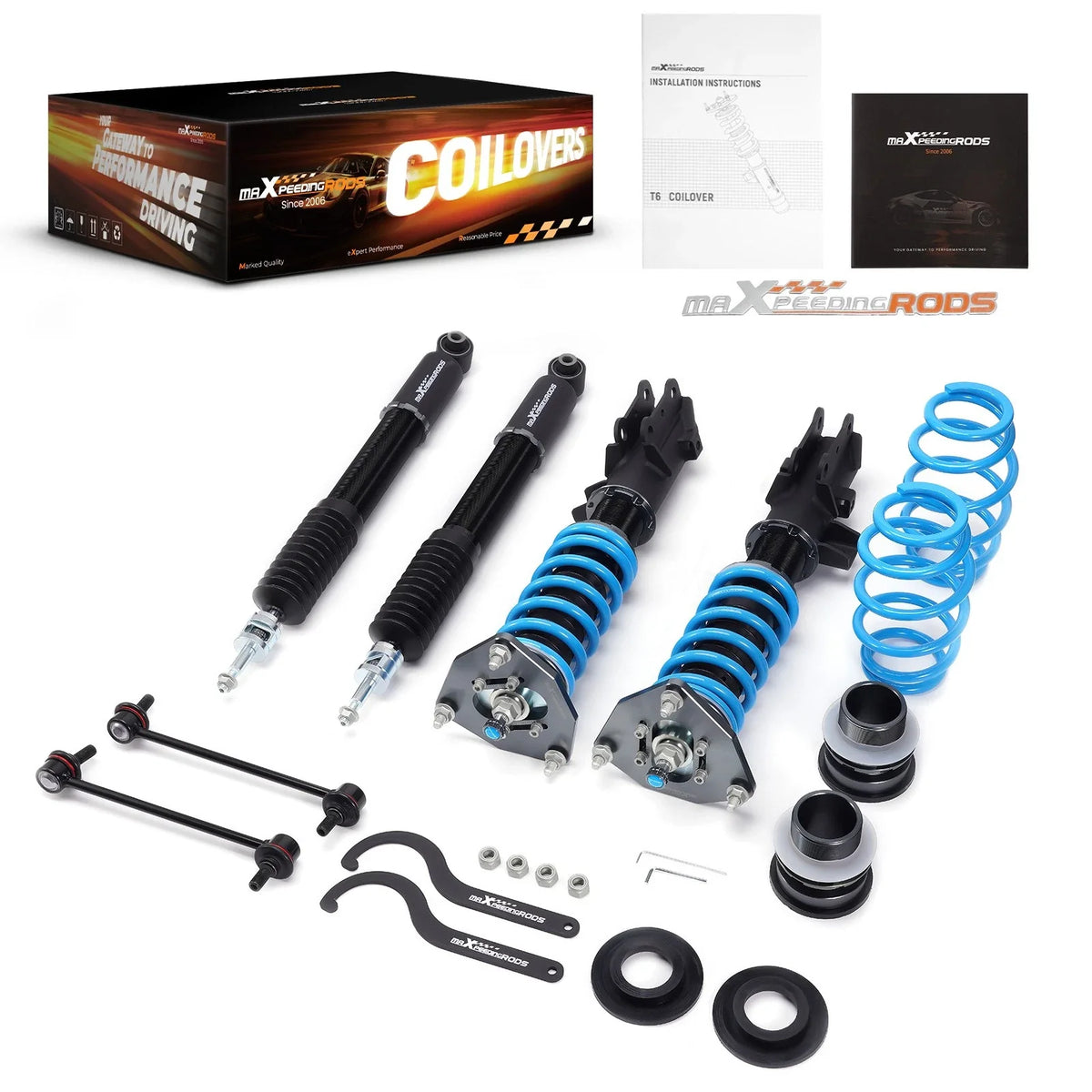 Adjustable Coilover Lowering Kit for Forte Sedan (2019–2022)