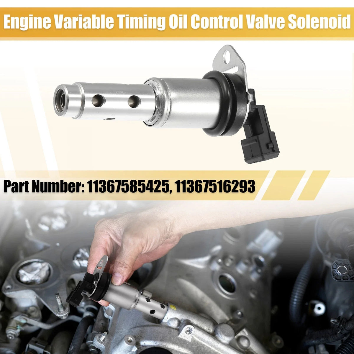 VVT Solenoid for BMW 328i E90 (2007–2013) 11367585425, 718844611725