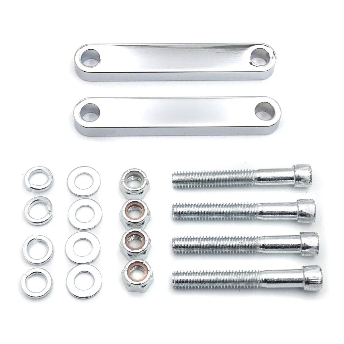 Front Fender Brackets (Chrome) for Harley Touring 2014-2019 - Set of 2