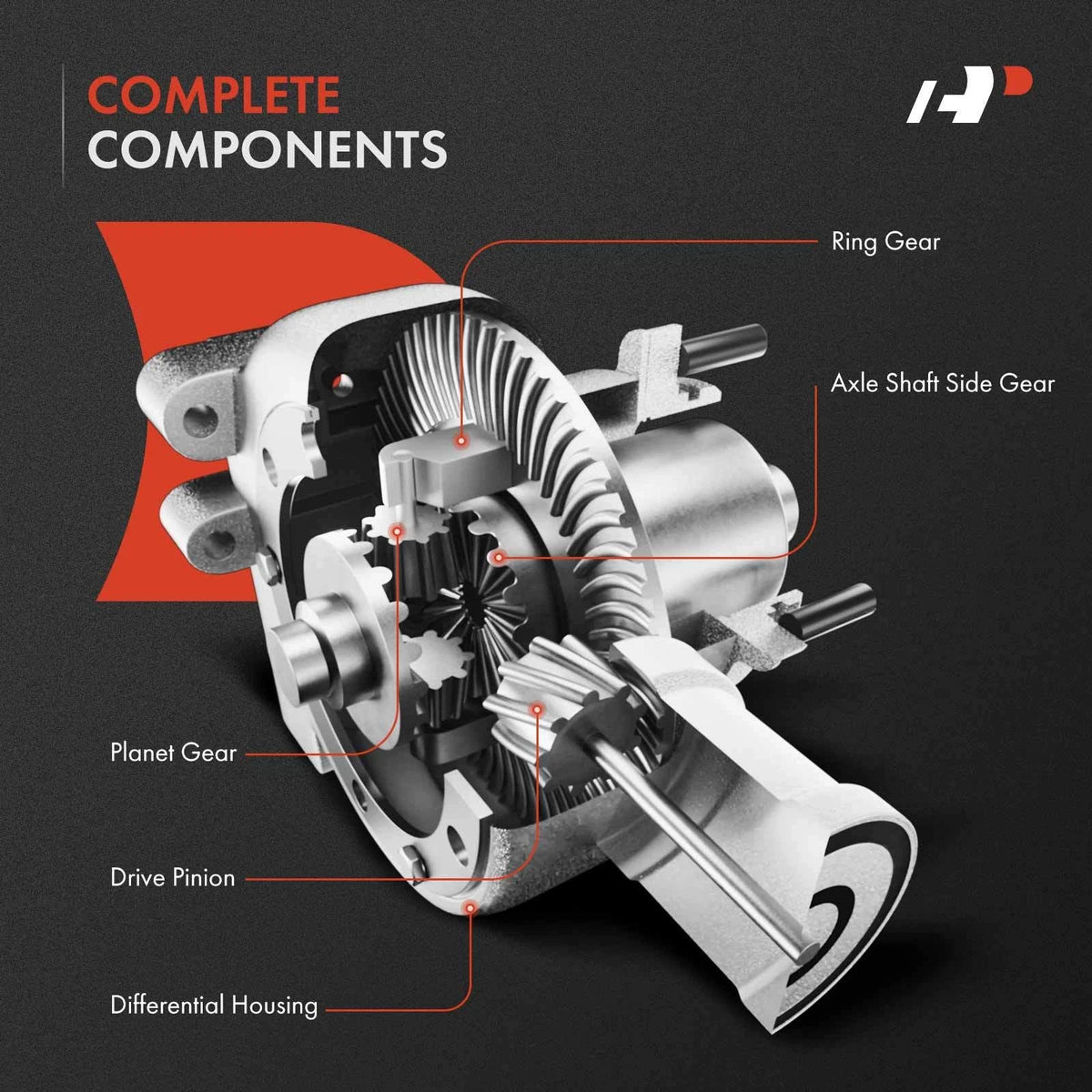 Limited-Slip Differential 31 Spline for 9 in. Ford (Year Range)