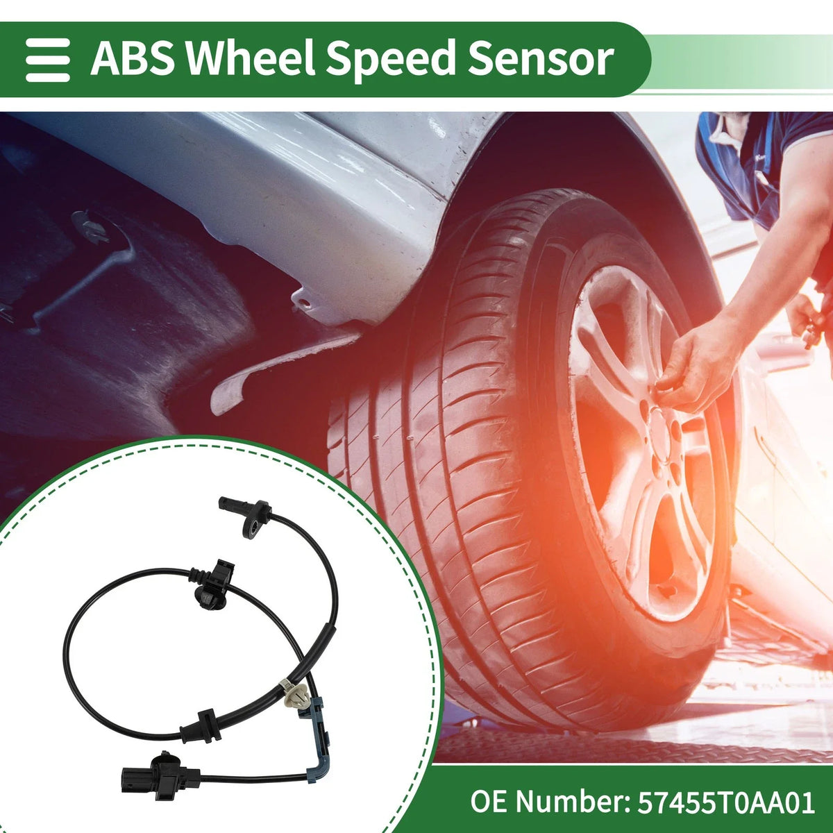 ABS Wheel Speed Sensor for Honda CR-V (2012–2016) - 57455T0AA01