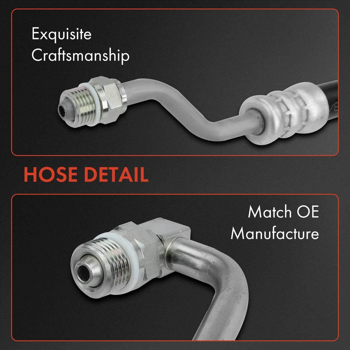 Power Steering Pressure Hose Replacement for Ford E-350 Econoline