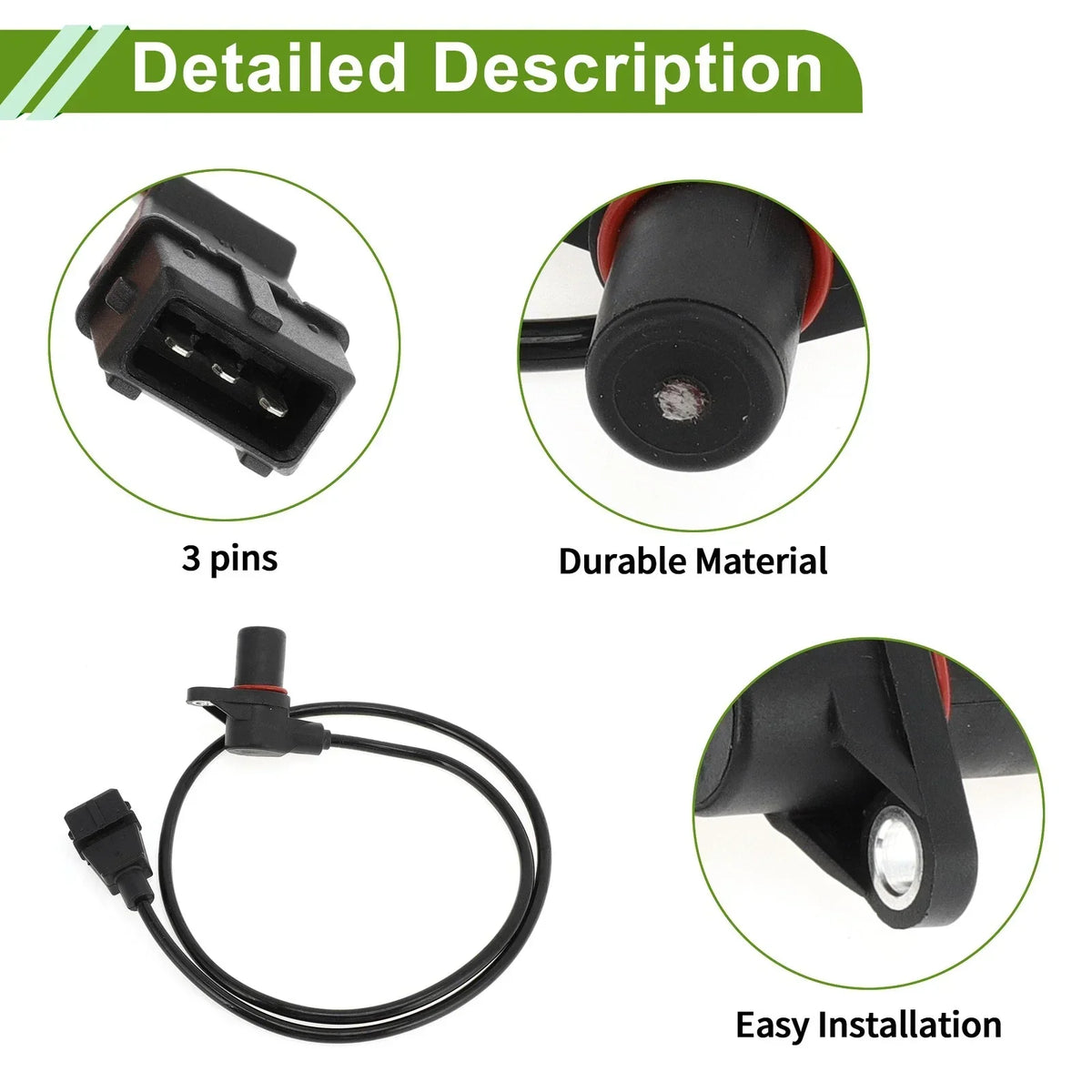Crankshaft Position Sensor 1x for BMW E36 318tds