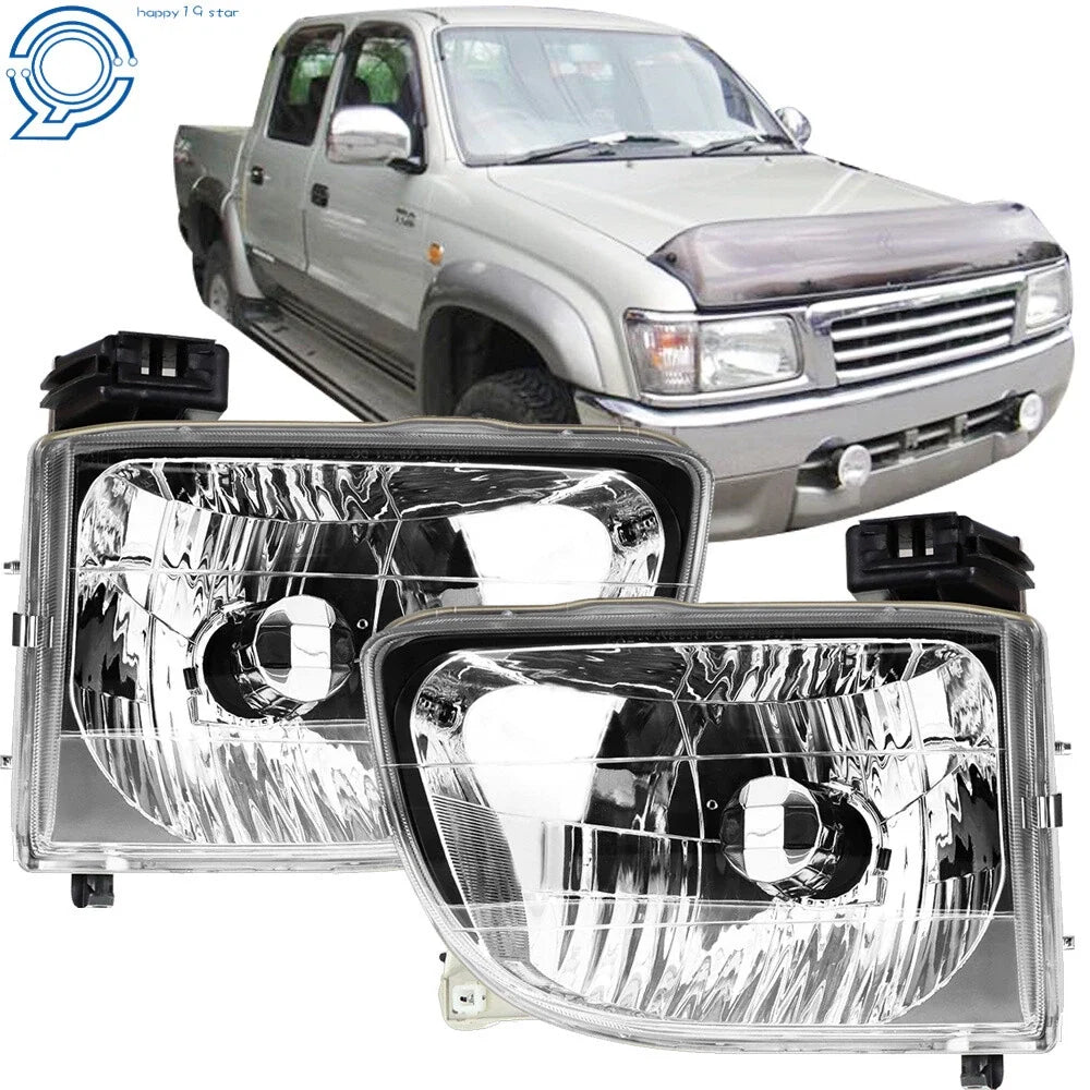 Headlight Assembly for Toyota Tacoma (2001–2004) Halogen Left+Right Side