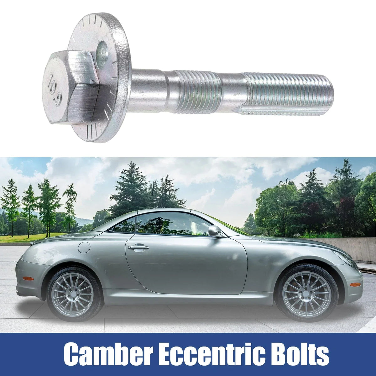 Lower Control Arm Adjust Bolt - Lexus SC430 (2002-2010) - Single