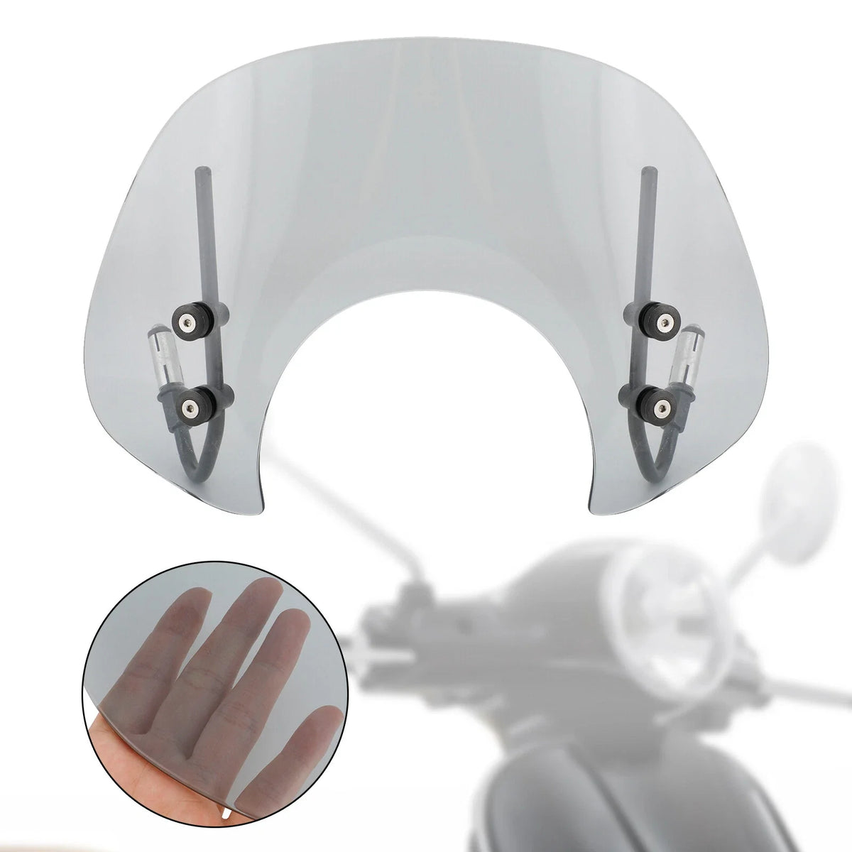 Windshield Short for Vespa Primavera 150 (2014–2021) T9