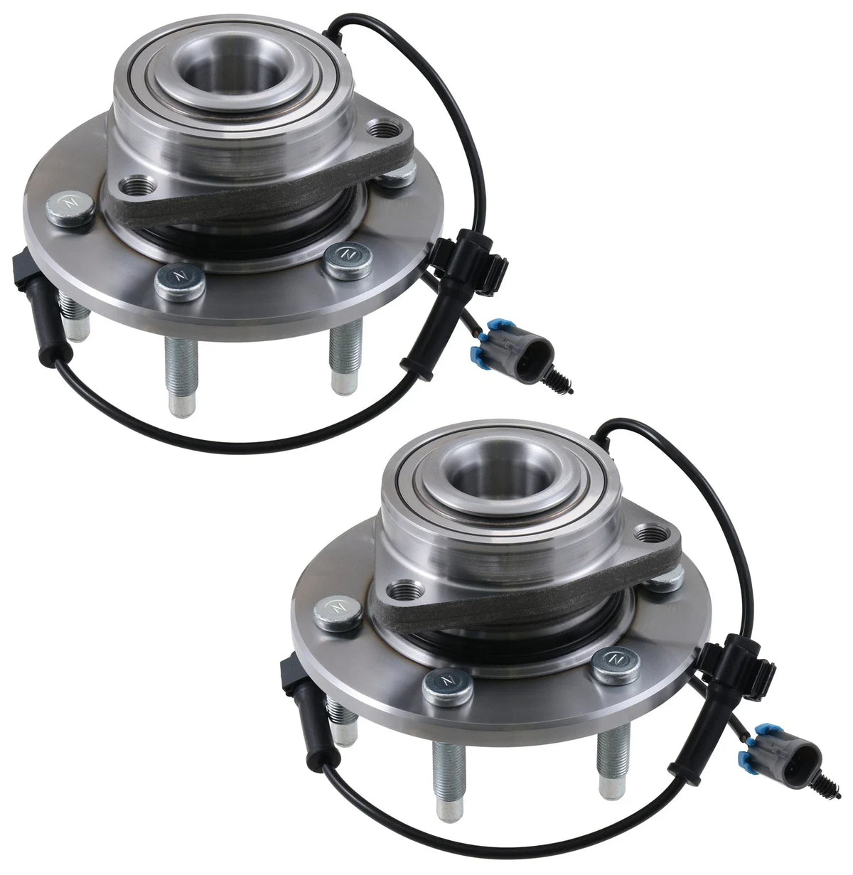 Set of 2 Front Wheel Bearing & Hub Assemblies for Cadillac Chevrolet GMC