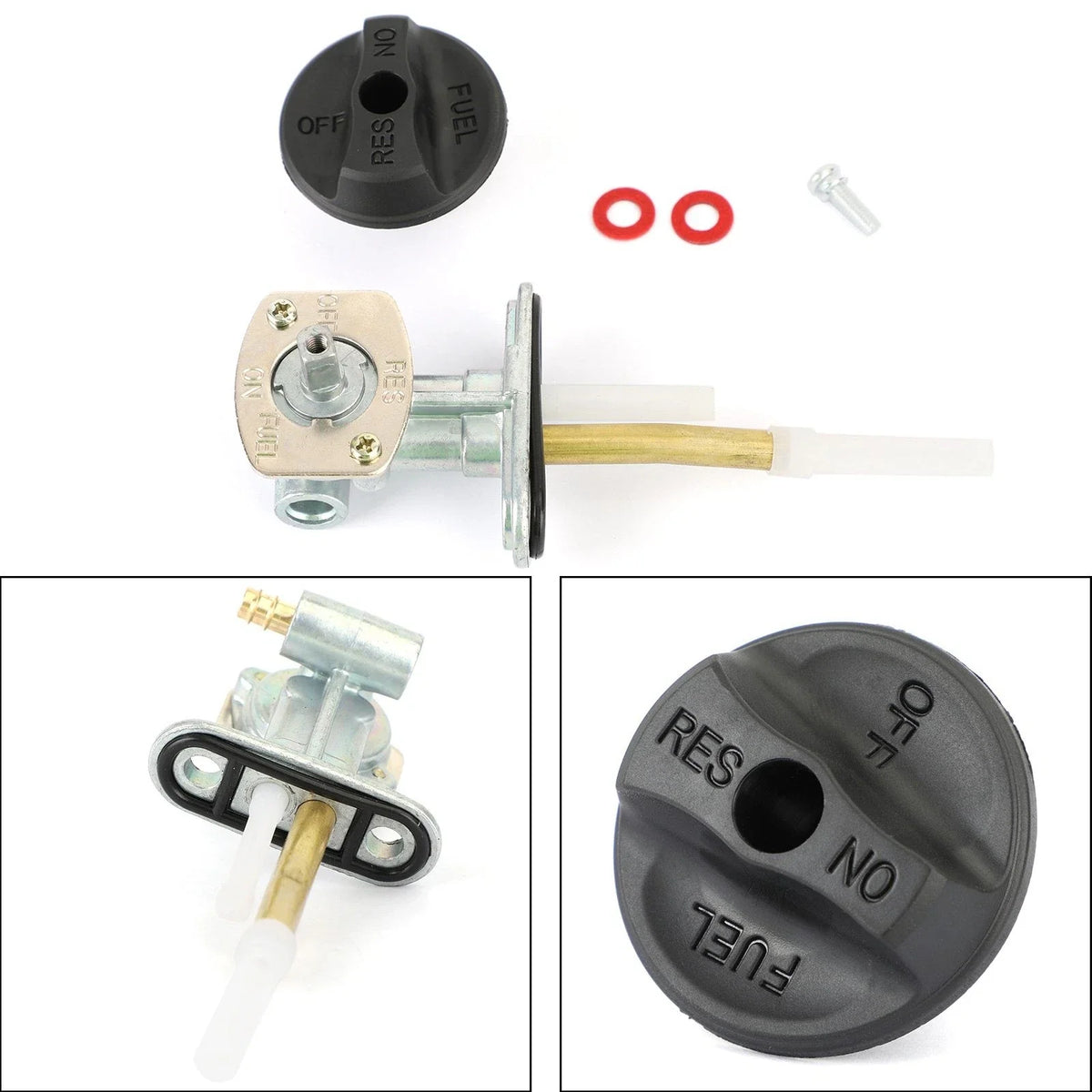 Fuel Petcock Valve for Arctic Cat 250 300 400 454 500 (1999–2009) 0470-344