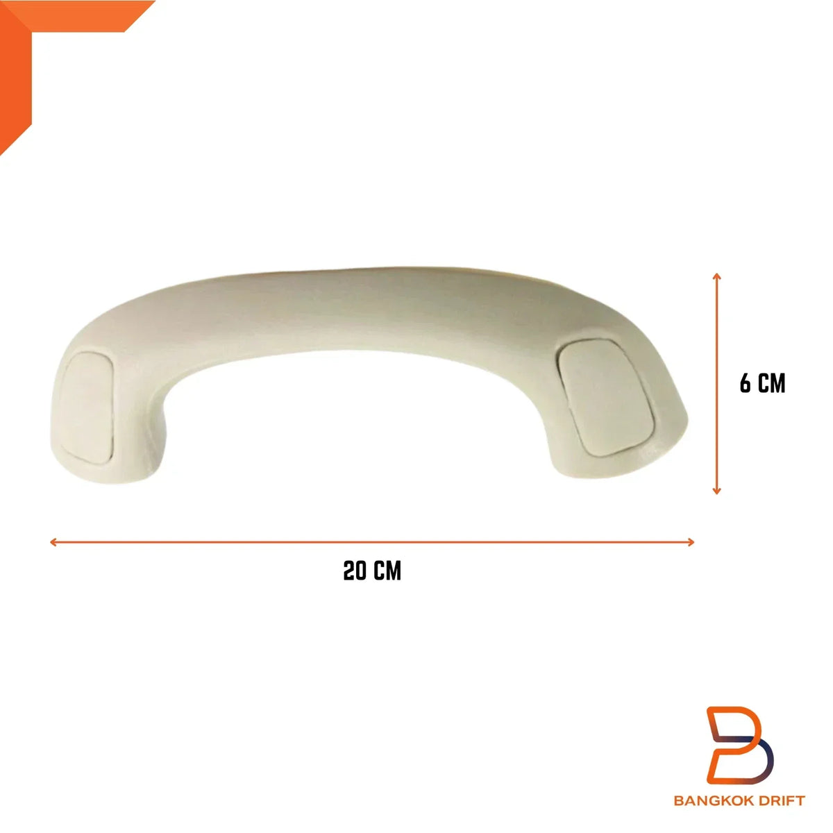Front Grip Handle Beige Cream for Toyota Hilux Ute (2005-2014)