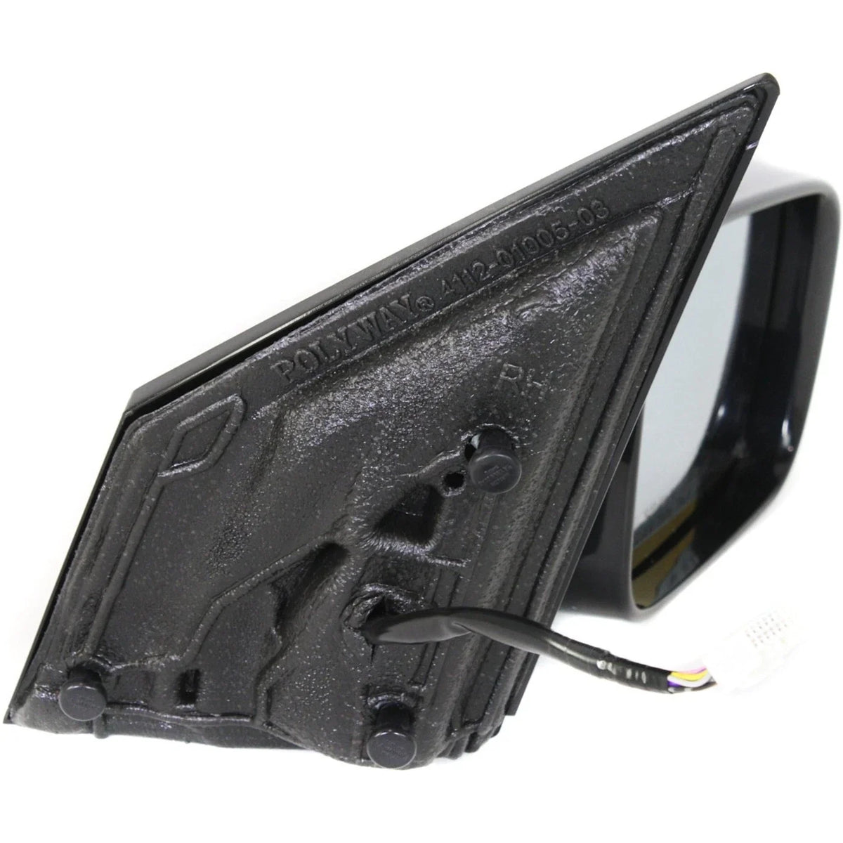 Heated Paintable Power Mirror Set for Acura MDX 2007-2008 Manual Fold