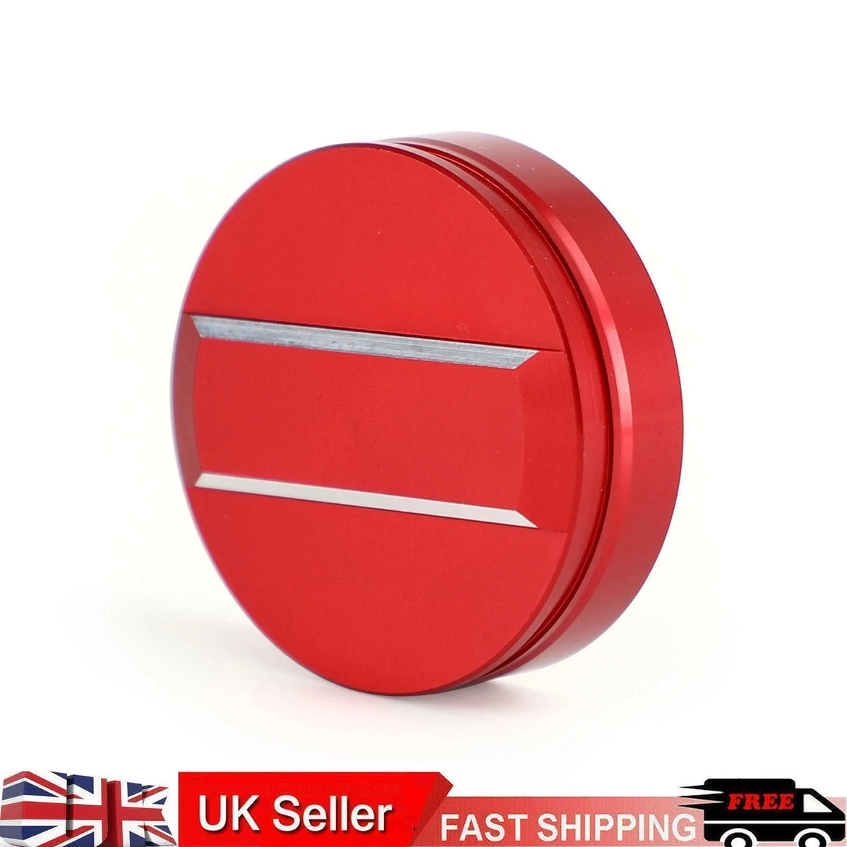 Front Clutch Fluid Reservoir Cover - Red CNC for Ducati Monster 937-1200