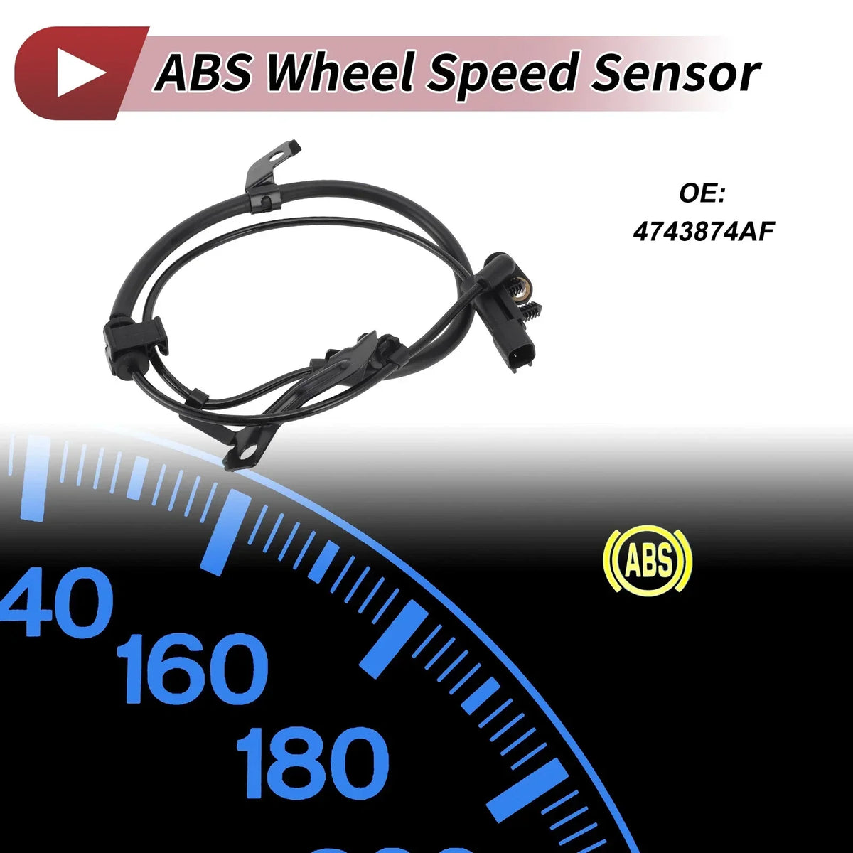 ABS Wheel Speed Sensor for Dodge Journey Rear Right 2011-2020