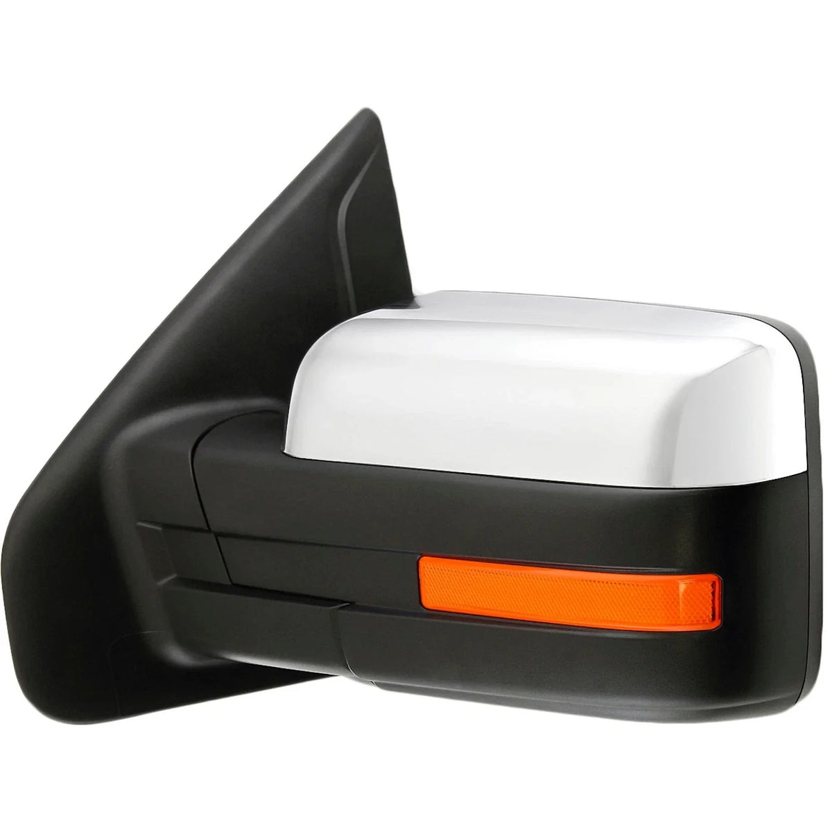 Power Mirror Front Left for 2009-2010 Ford F-150 Heated Chrome Folding