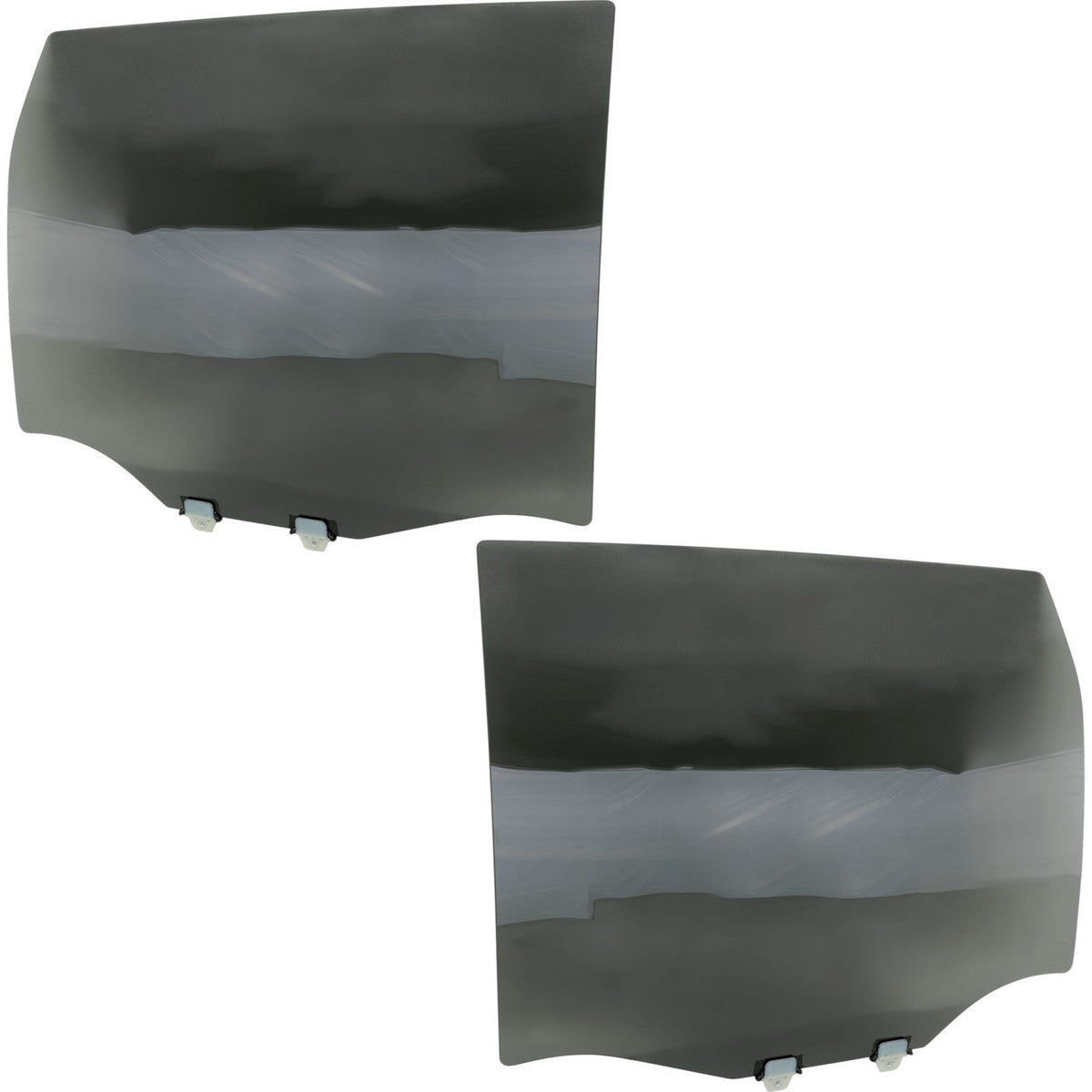 Rear Door Glasses Set for Chevy (Left & Right) - 2 Units