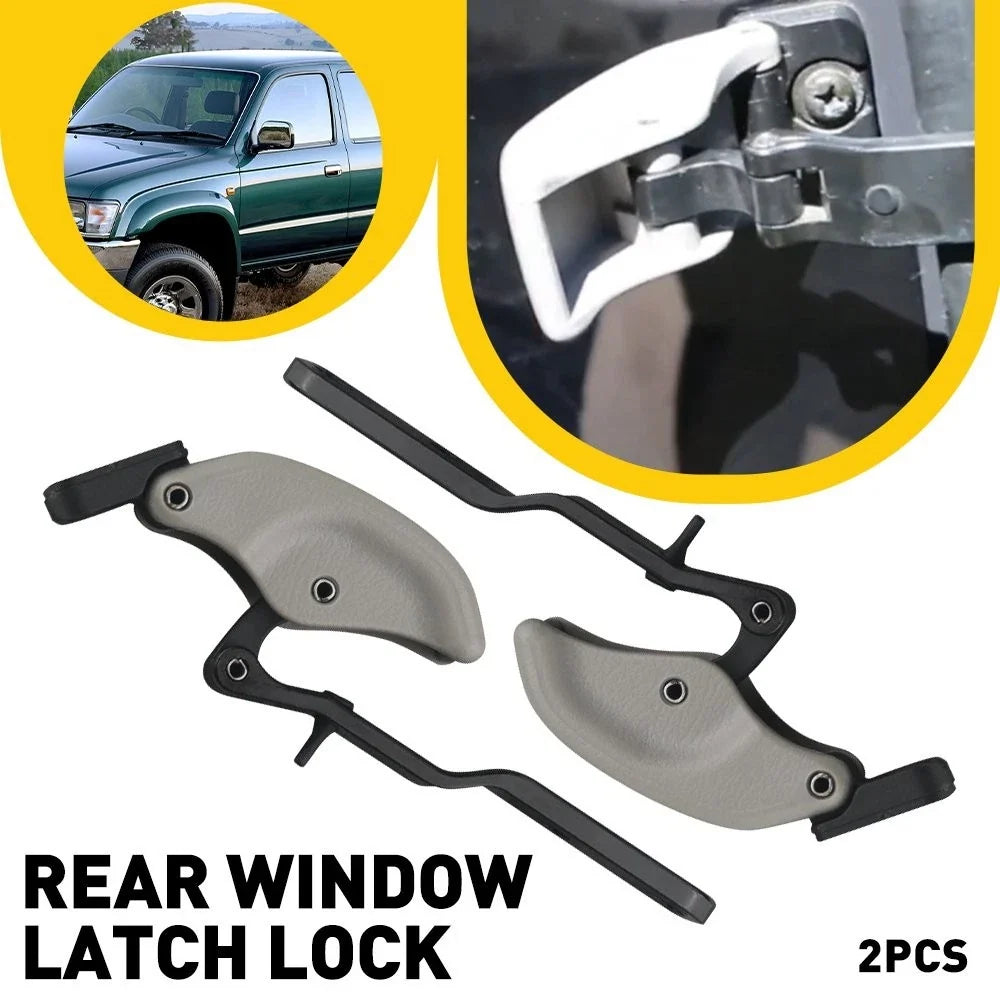 Pair of Quarter Window Lock Latches for Hilux 1997-2004 & Tacoma 2000-2004