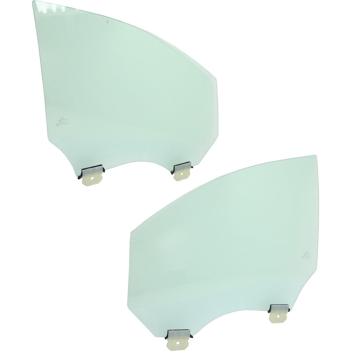 Front Door Glass Set of 2 for Lincoln MKC