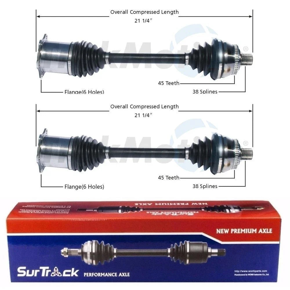 CV Axle Shaft Kit for - Front Driver & Passenger Side
