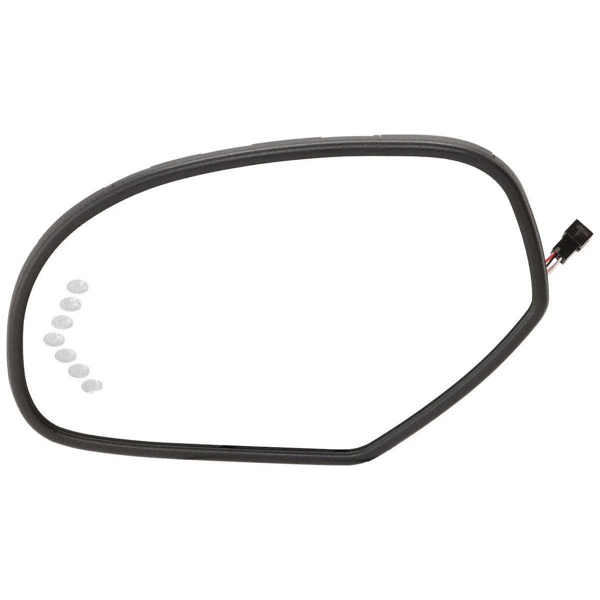 Left Heated Mirror Glass for Chevy Silverado 1500 Driver Side
