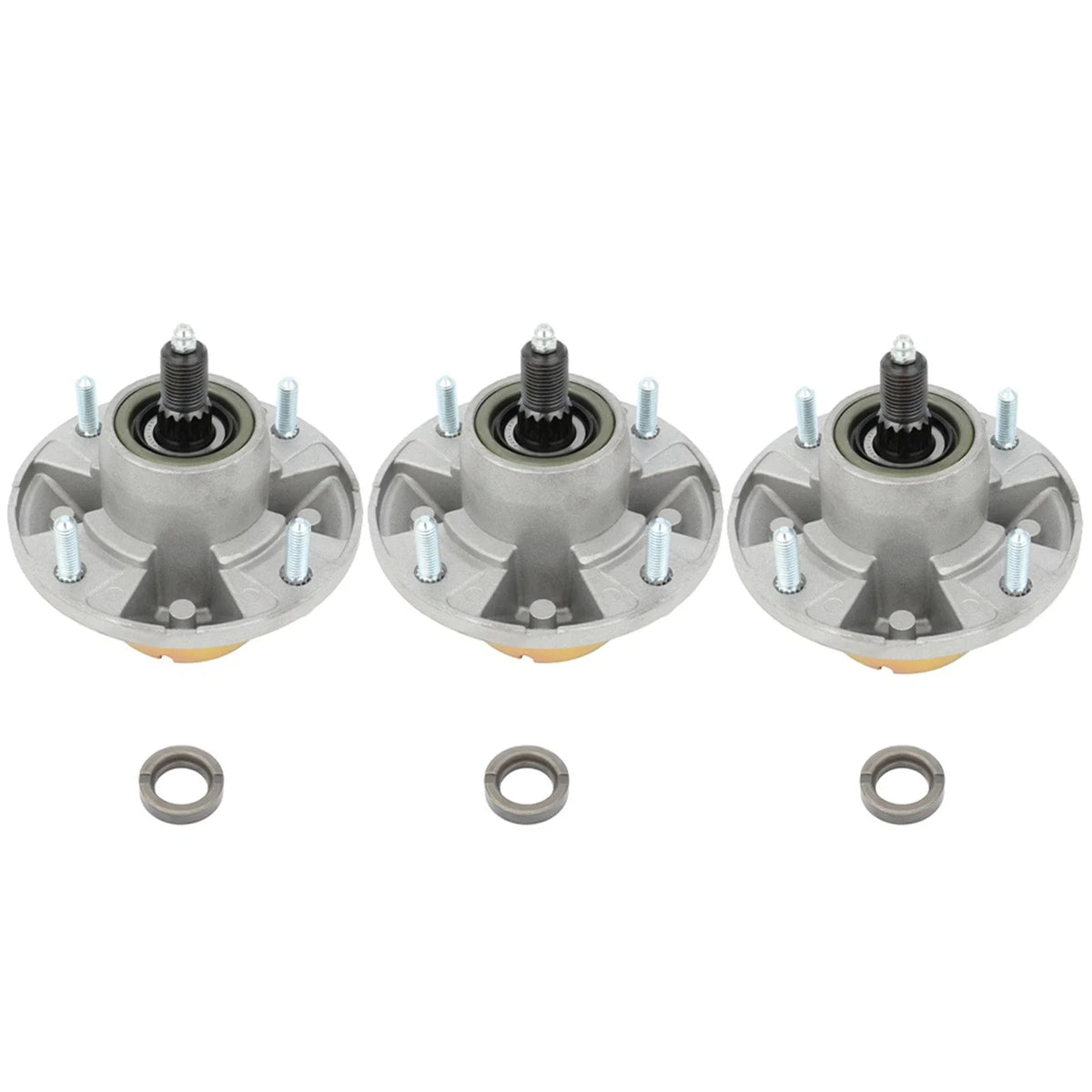 3-Pack Deck Spindles for John Deere Z425 Z445 (48'' 54'')