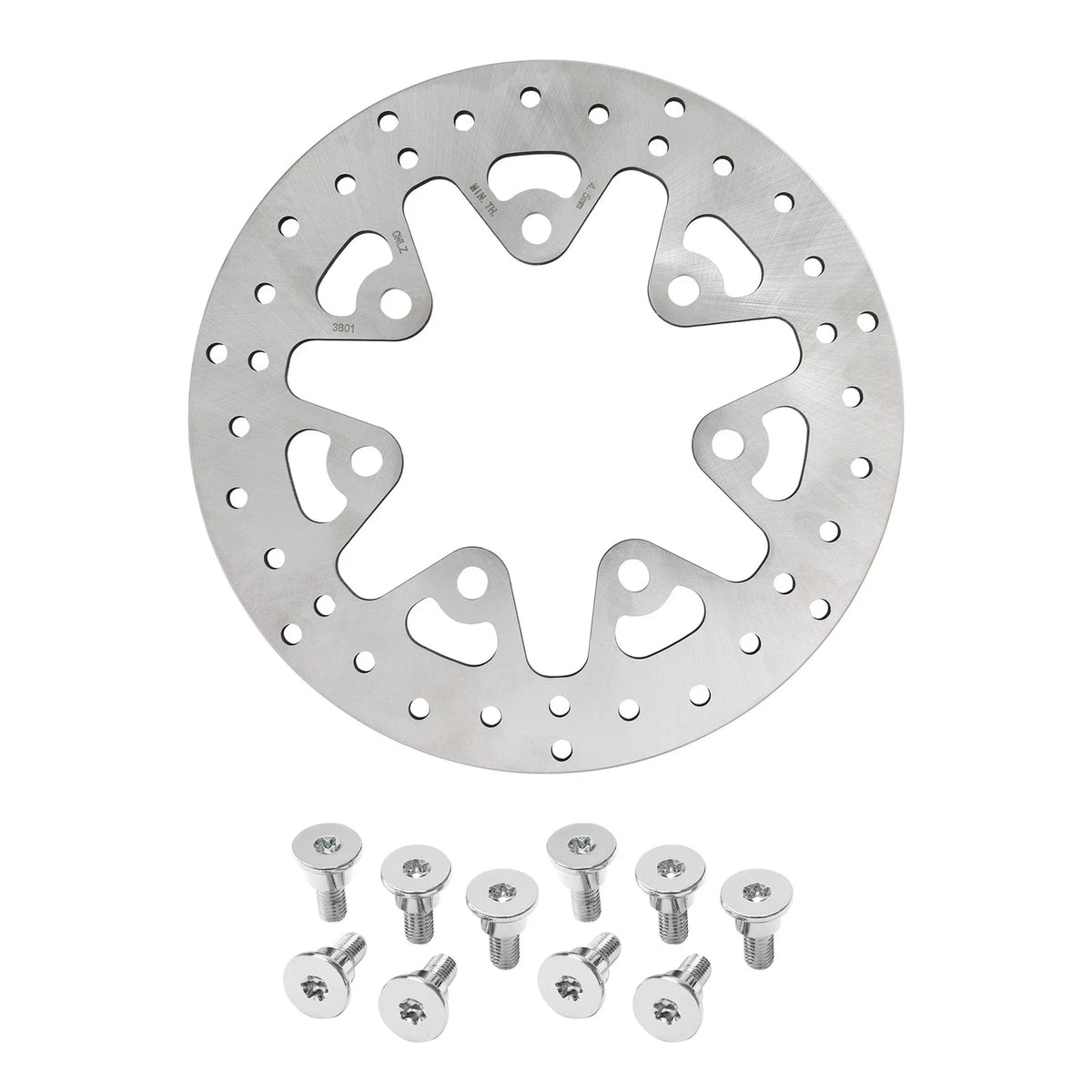 Brake Disc Rotor with Bolts for Harley Road Glide Electra (2014-2024)