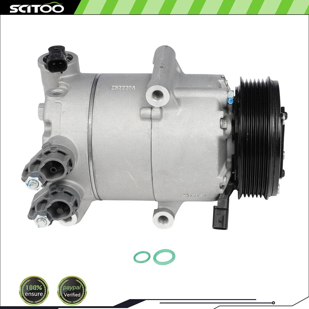 AC Compressor with Clutch for Ford Escape & Transit Connect 2014-2016