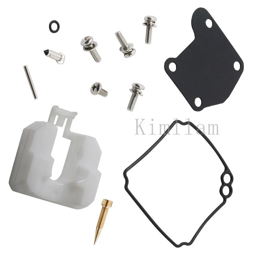 Carburetor Repair Kit for Yamaha Outboard 15HP 9.9HP (63V-W0093-01)