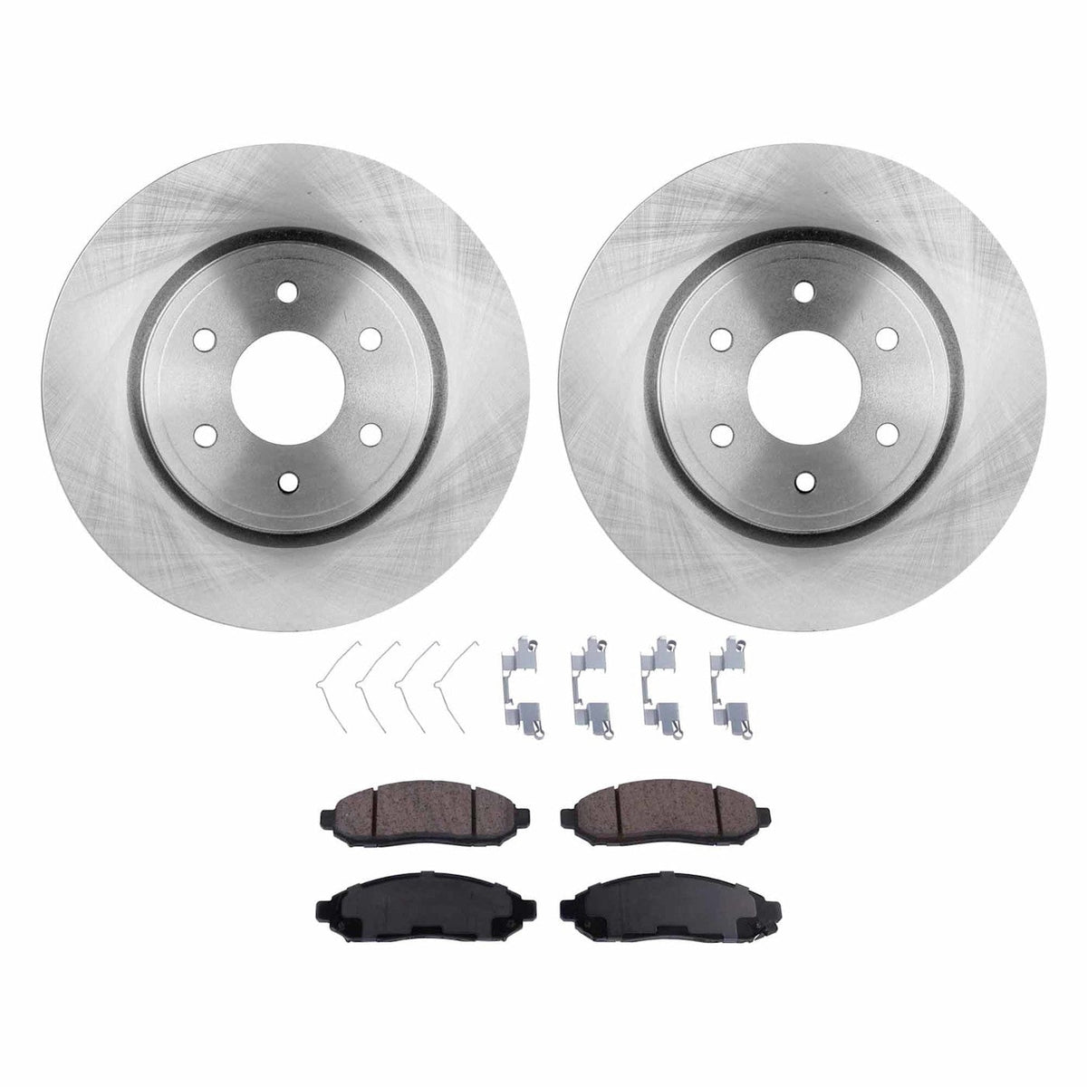 Front Brake Pad and Disc Kit for Nissan Frontier 2005-2020