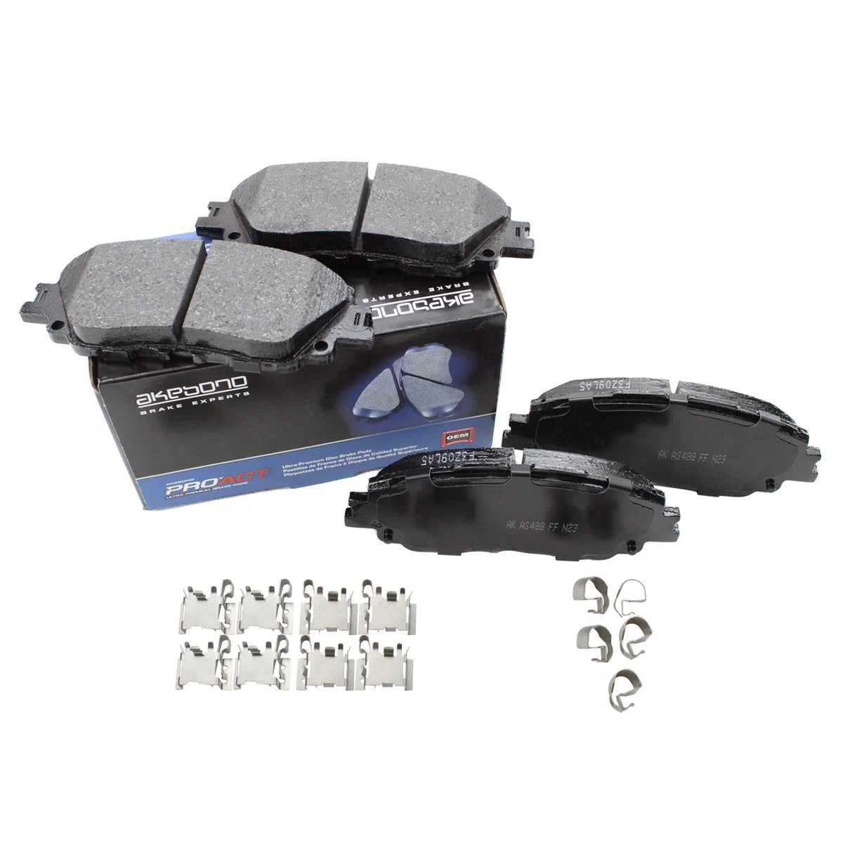 Ceramic Front Brake Pad Set for Toyota RAV4, Lexus UX250 2019-2023