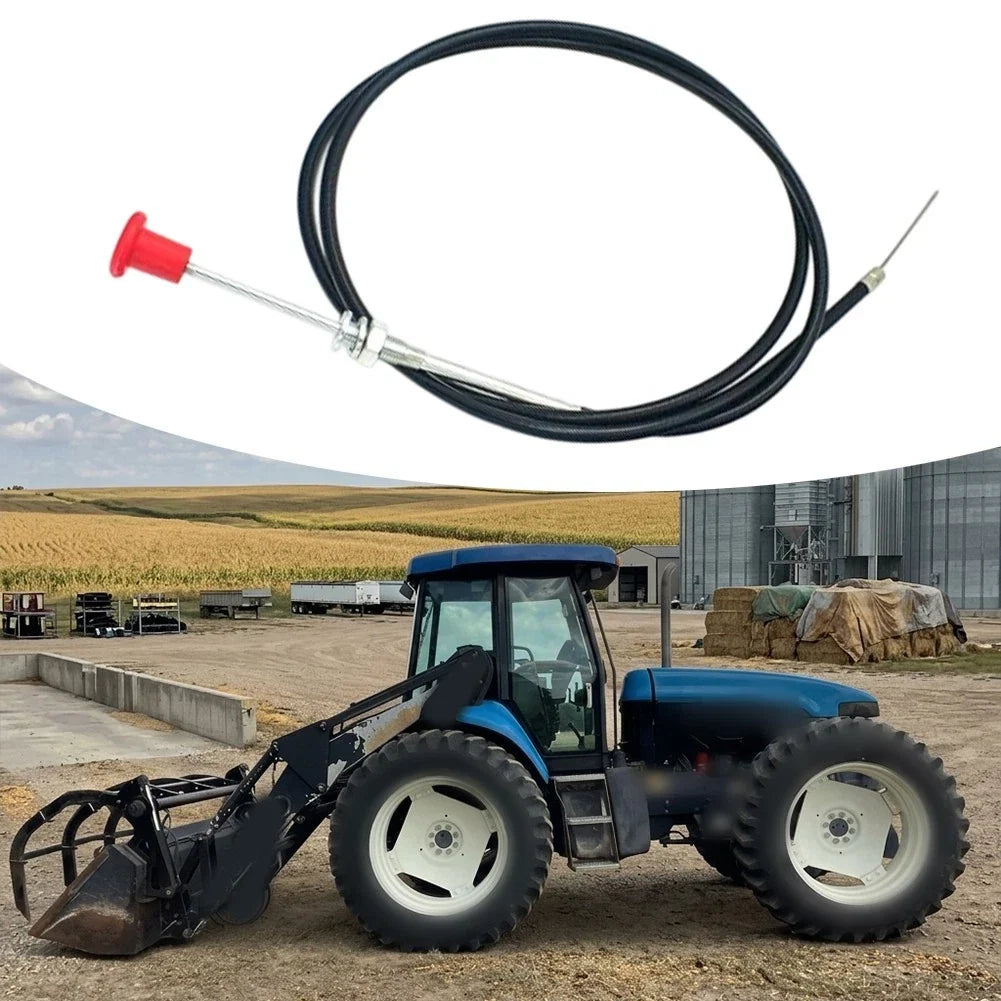 Fuel Shut Off Cable E5NN9C331EA for Ford Tractor 2000-3600