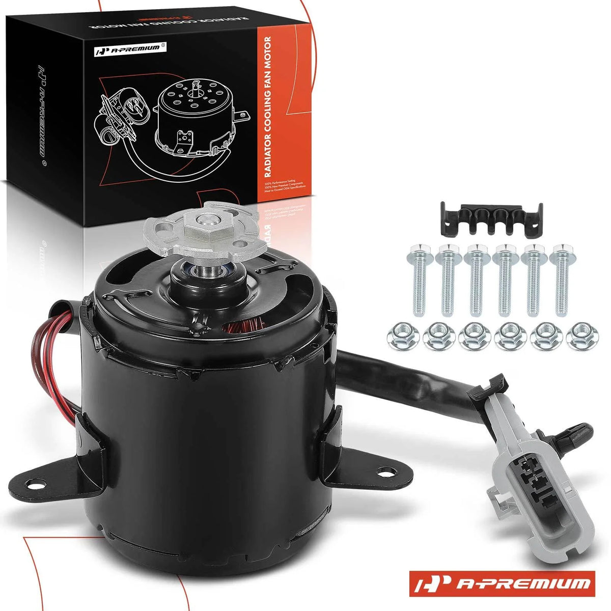 Radiator Fan Motor Left for Buick Terraza, Chevy Uplander, Pontiac (2005–2006)