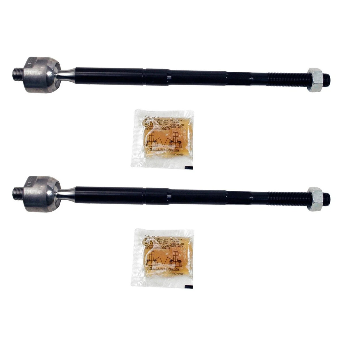 2X Moog Front Inner Steering Tie Rod Ends for Mazda CX-5 (2013–2016)