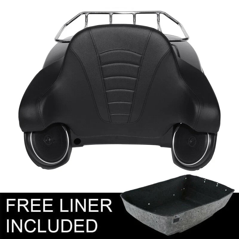 Backrest Speakers for Harley Road King (2014–2026) - Matte Black