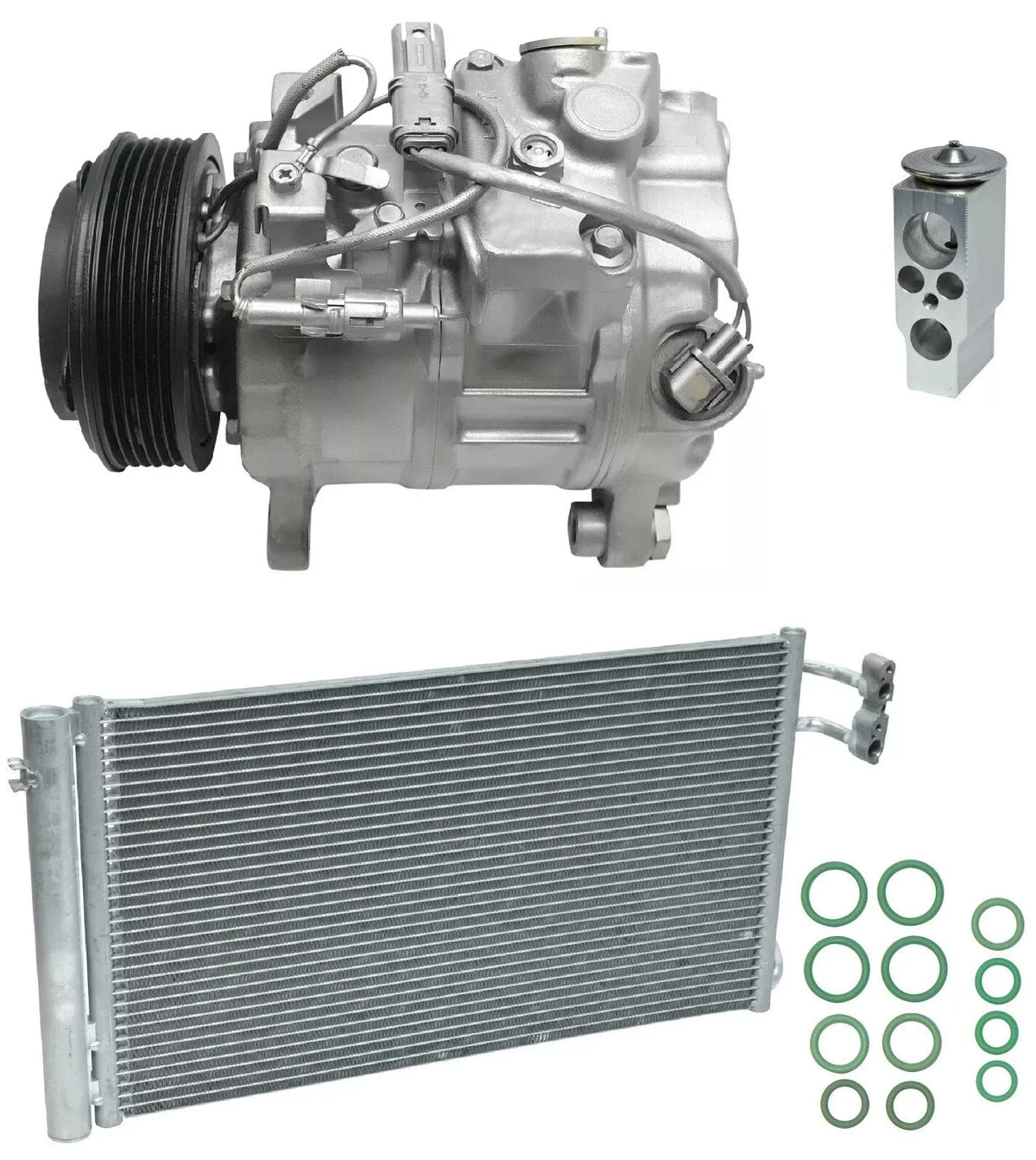 A/C Compressor Kit with Condenser for BMW Z4 2.0L Turbo (2014–2018)