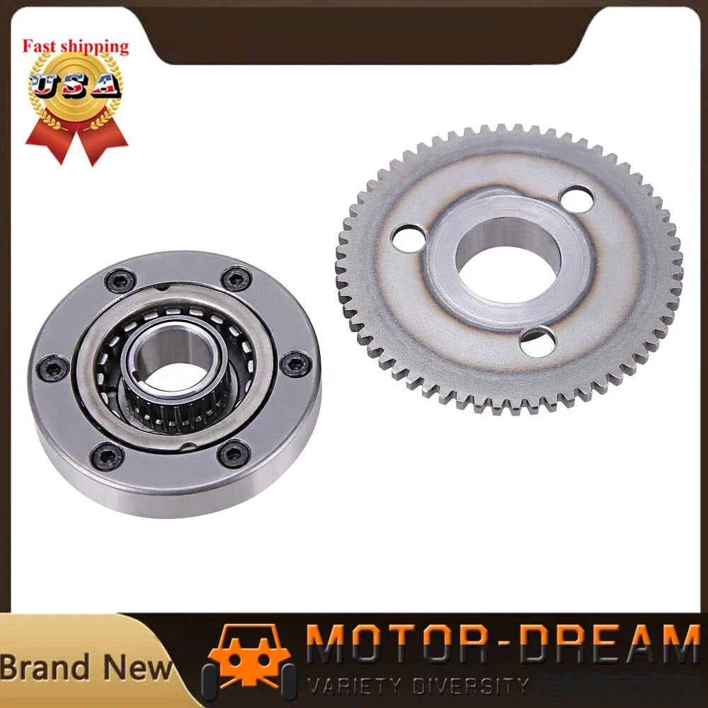 GY6 150cc-232cc Performance Starter Clutch for Scooter ATV Kart (20 Sprag)