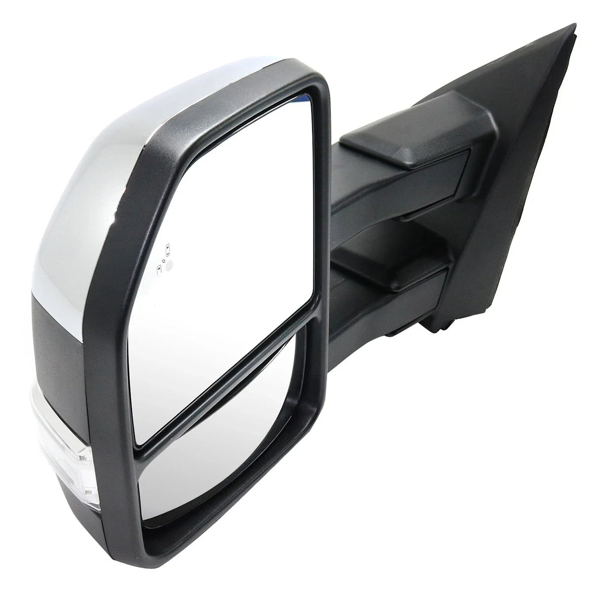 Left Side Heated Power Mirror for Ford F-150 (2015-2018) - Chrome