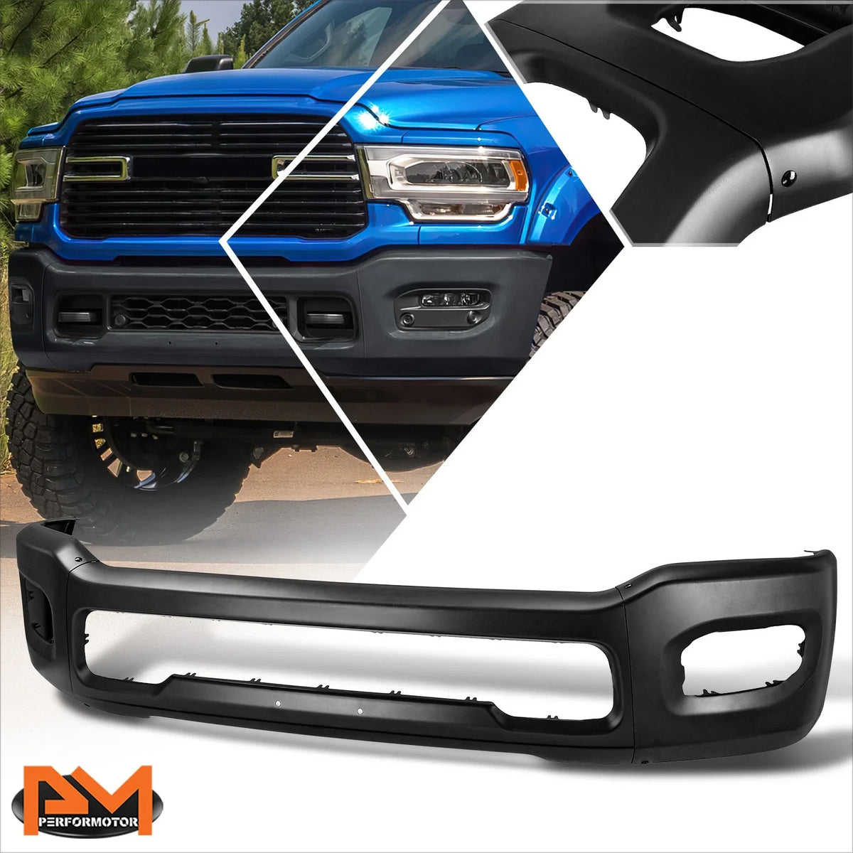 Steel Front Bumper Protector OE Style for Ram 2500 3500 2019-2024