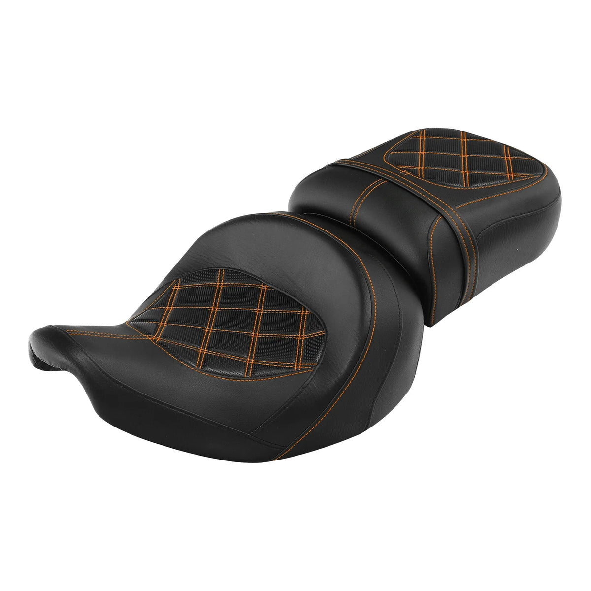 Driver & Passenger Two-Up Black Seat for Indian Chieftain (2014-2023)