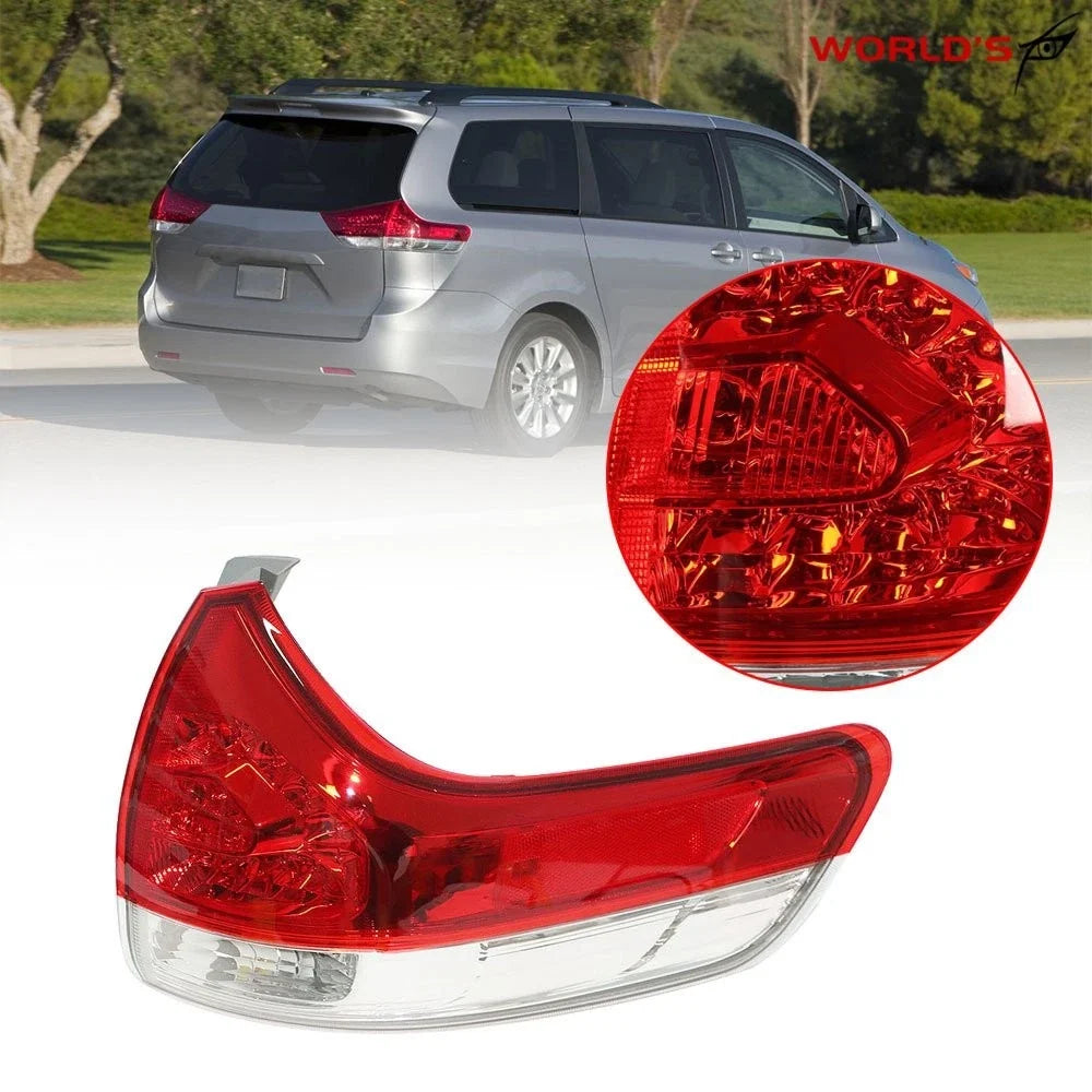 Outer Tail Light Lamp for Toyota Sienna (2011–2014)