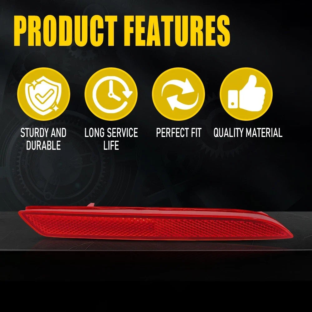 Bumper Reflector for Acura TSX Wagon (2011–2014) Rear Passenger Side HO1185103
