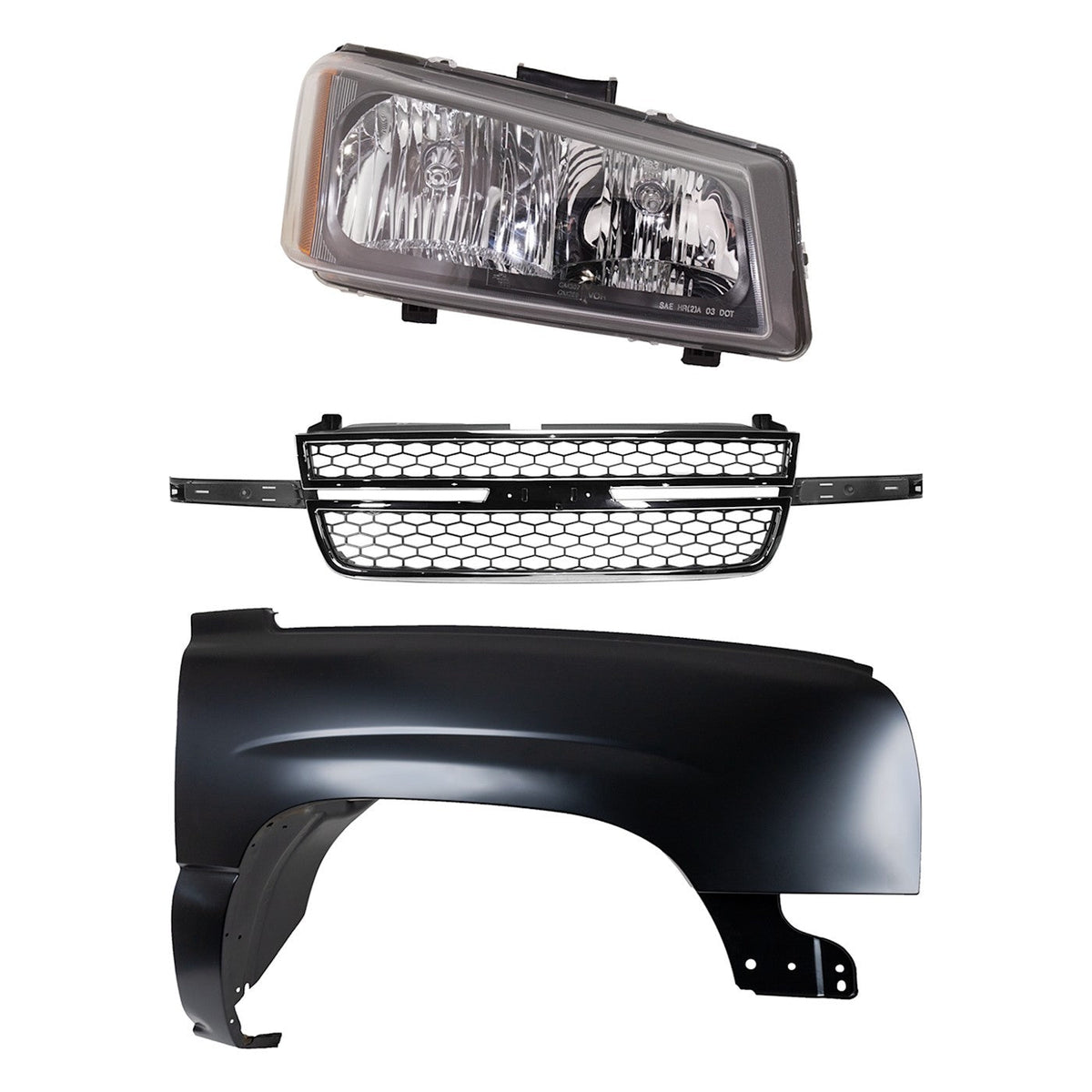 Fender Kit for Silverado 2500 HD 3500 (2003-2006) Chevrolet