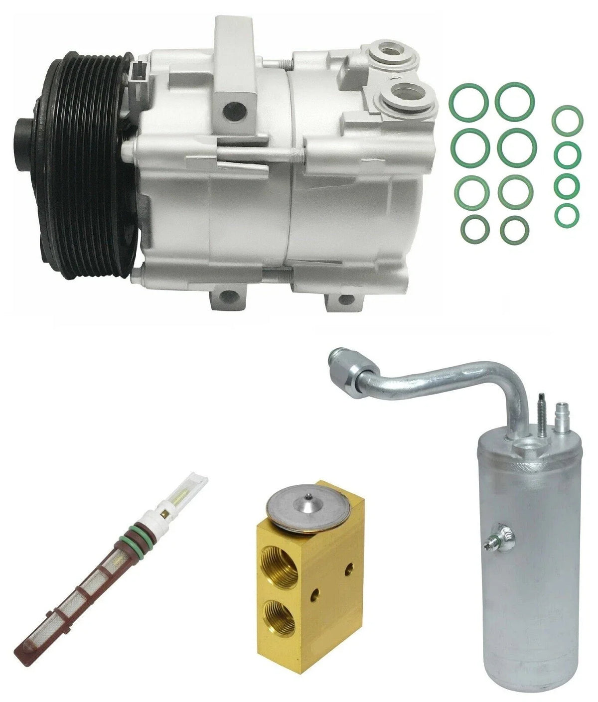 AC Compressor Kit for Ford Excursion 6.0L (2004–2004)