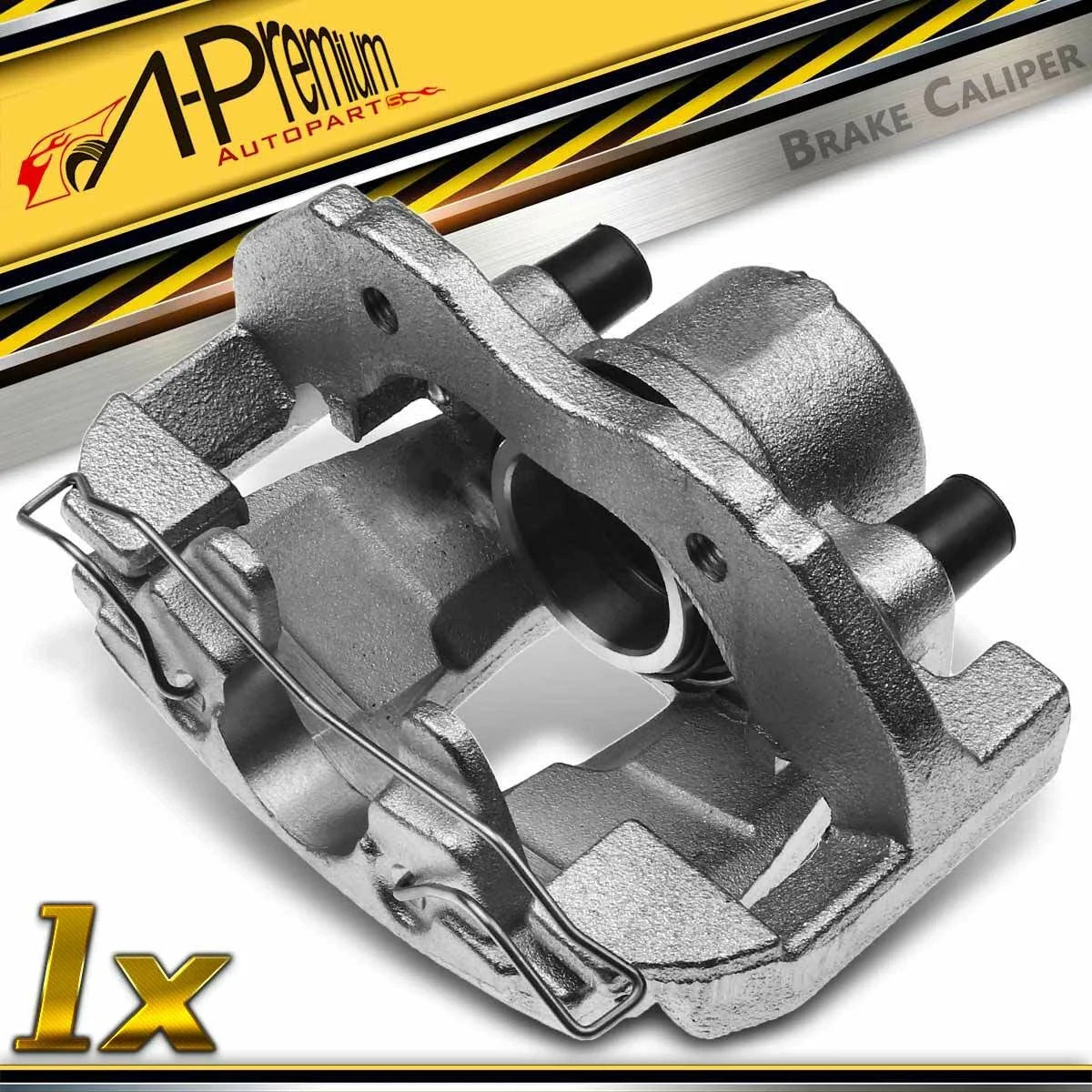 Front Left Disc Brake Caliper with Bracket for Ford Focus (2004–2007)