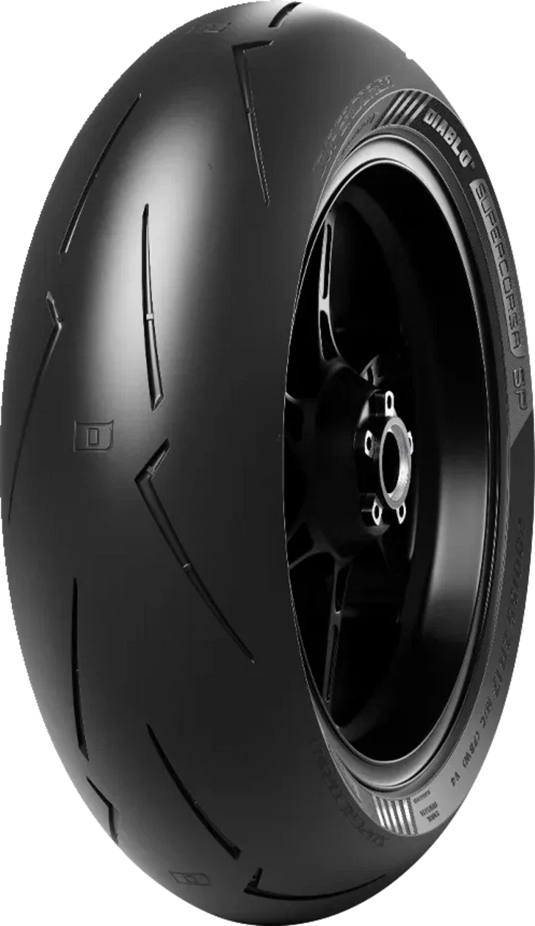 Pirelli Diablo Supercorsa SP-V4 Rear Tire 190/55ZR17 (75W) for Motorcycle