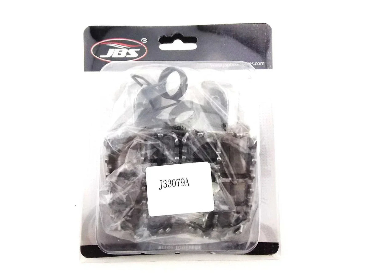 Silver Foot Pegs Set for Yamaha MX80 1980-1982 (Left & Right)
