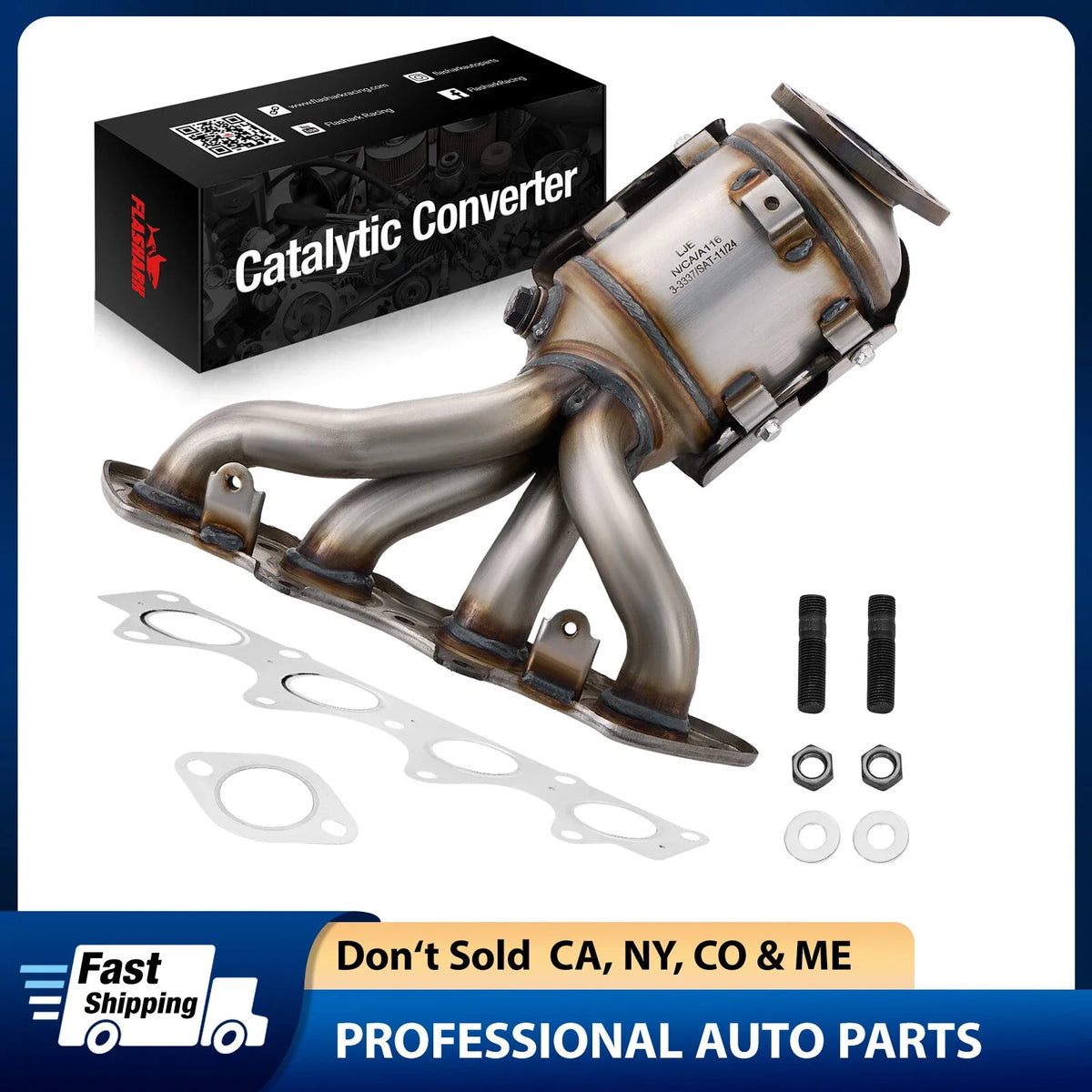 Catalytic Converter for Hyundai Accent Veloster (2012–2017)