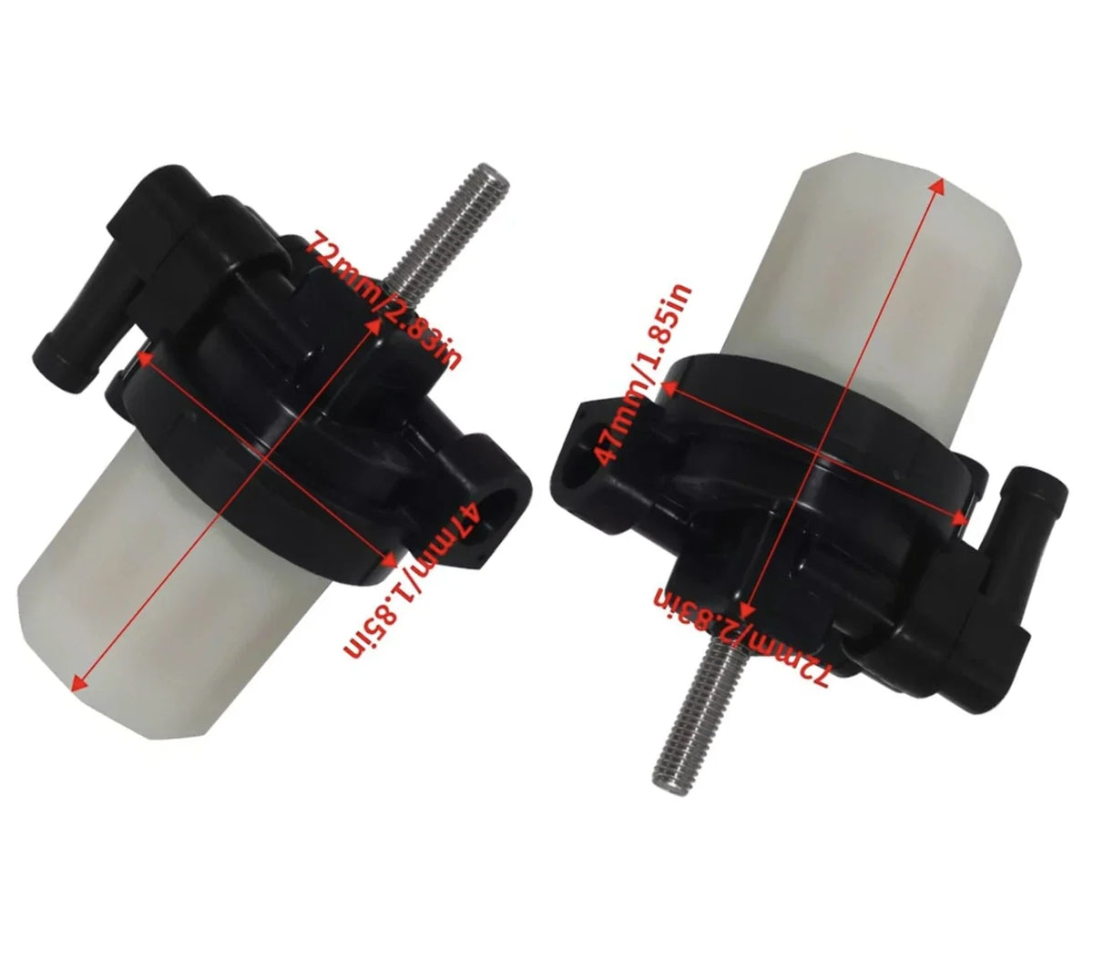 Fuel Filters (Set of 2) for 4-Stroke Mercury Outboard 30HP-60HP 35-879884T
