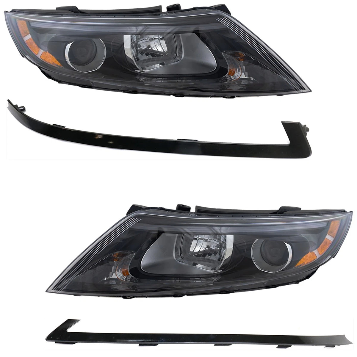 Headlight Set for Kia Optima (2014–2015) - Driver & Passenger Side